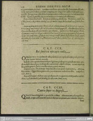 Cap. CCXI. Cautio super re litigiosa