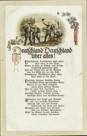 Deutschland Deutschland über alles!