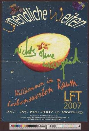 Unendliche Weiten - nichts ohne Widerspruch : Wilkommen im lesbenswerten Raum