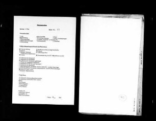 Untersuchungsakten -Sonderheft Alfred Neumann
