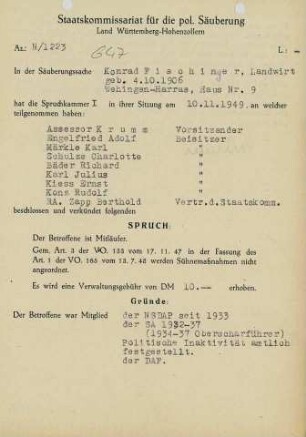 Fischinger, Konrad
