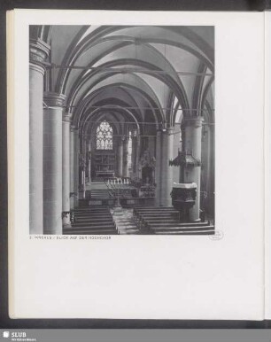 Inneres, Blick auf den Hochchor