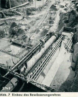 Staumauer, 1952-1956