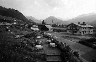 Riezlern: Blick auf den Ort