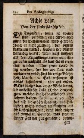 533-548, Achte Lehr.
