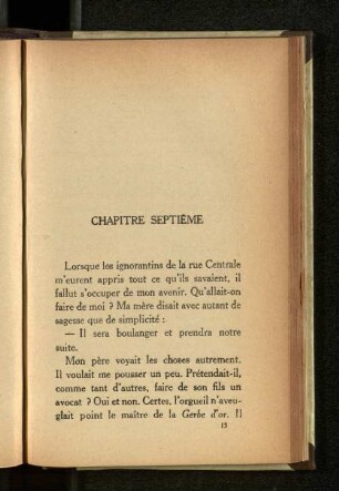 Chapitre Septième