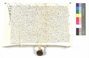 Martin Weltz, Hafner von Welzheim, zu Hermuthausen gesessen, Gefängnis; Siegel: Caspar von Sickingen.