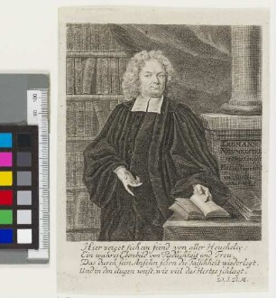 [Bildnis von Erdmann Neumeister]