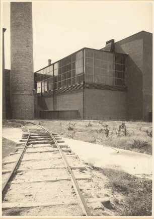 BBC (Brown, Boveri & Cie), Faulquemont Kraftwerk: Blick auf das Maschinenhaus