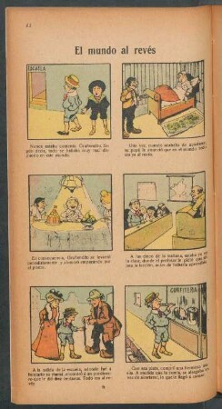 El mundo al revés - [Cómic]