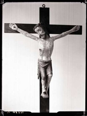 evangelische Pfarrkirche; romanisches Kruzifix