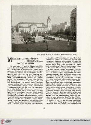 11: Messels Darmstädter Museumsbau