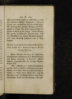 Reise der holländischen Gesandten der kaiserlichen Residenz Jebbo.