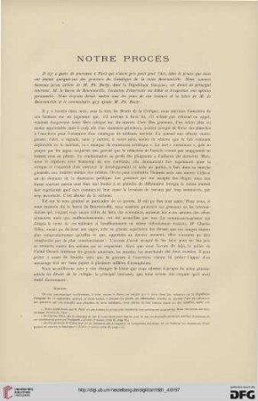 7: Notre procès