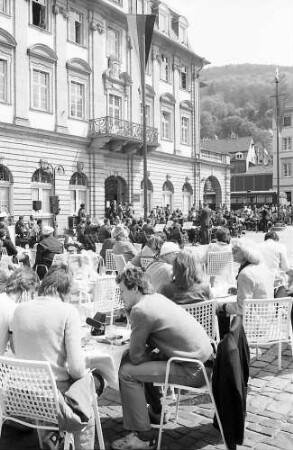Heidelberg: Beim Konzert einer amerikanischen Musikkapelle auf dem Marktplatz