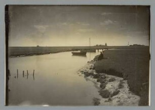 An dem Priel auf der Insel Neuwerk