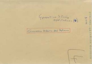 Italiano: grammatica storica : Manuskript