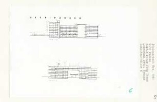City Parken (Diplomarbeit bei Willy Kreuer): Schnitte 1:200