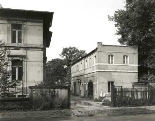 Dresden-Blasewitz, Naumannstraße 4. Villa. Um 1875. Nebengebäude