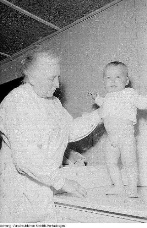 Gesundheitswesen, Juni 1957 - Oktober 1958