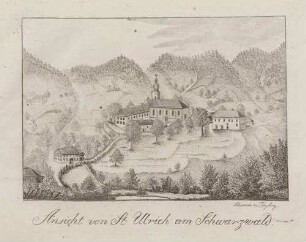 Ansicht von St. Ulrich am Schwarzwald