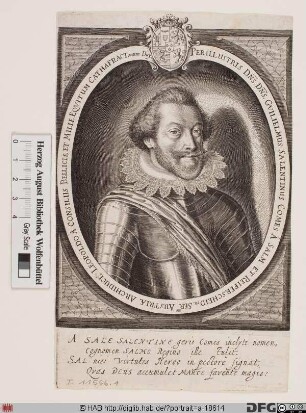 Bildnis Wilhelm Salentin, Altgraf zu Salm (-Reifferscheid)