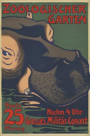 Zoologischer Garten Grosses Militär-Concert