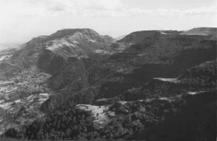 Der Gara Muleta-Hauptstock : Blick auf den Gara Muleta-Hauptstock.