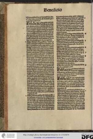 Benedictio super populum quedam solemnis quesit cum illa solemnitate...