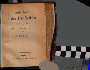 Robert Burns' Lieder und Balladen