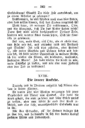 XVIII. Die innere Umkehr