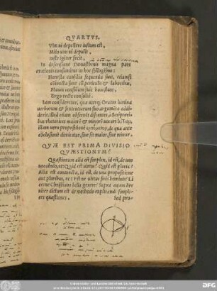 Quae Est Prima Divisio Quaestionum?