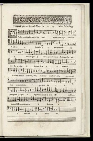 Tertius Tenor, Secundi Chori