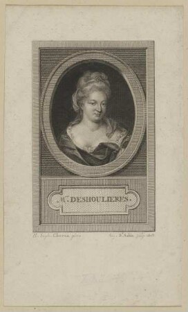 Bildnis der Antoinette Deshoulières
