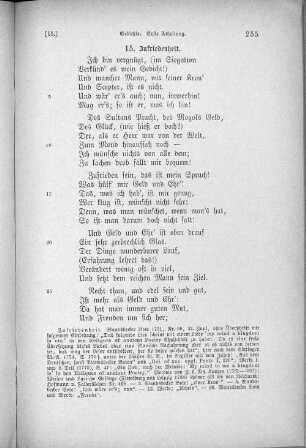 15. Zufriedenheit.