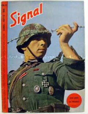 Illustrierte "Signal" u.a. zur Landung der Alliierten und zu den Kämpfen in Nordfrankreich