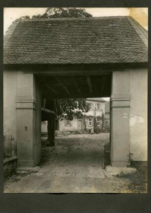 Toreinfahrt
