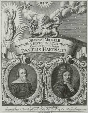 Bildnisse Daniel Hartnack und Johannes Micraelius