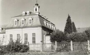Kirche der Evangelischen Brüdergemeine : Kirchsaal, Ansicht von SO