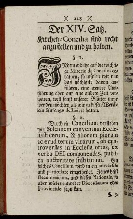 Der XIV. Satz. - Der XXVIII. Satz.