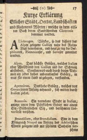 57-64, Kurze Erklärung