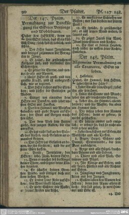 Der 148. Psalm