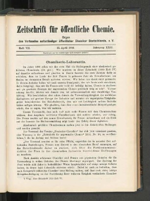 Chemikerin-Laborantin.