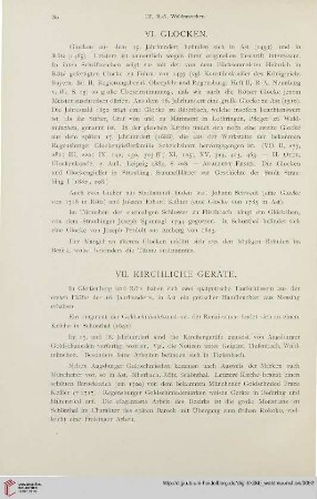 VII. Kirchliche Geräte