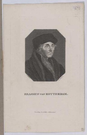 Bildnis des Erasmus von Rotterdam