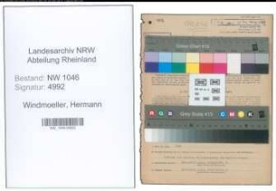 Entnazifizierung Hermann Windmoeller , geb. 22.04.1889 (Ministerialrat)