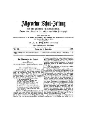Das Blindenwesen der Jetztzeit