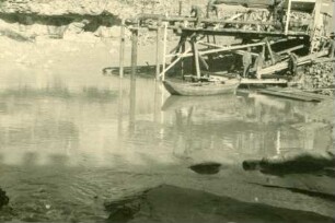 Zerstörte Edertalsperre, 1943