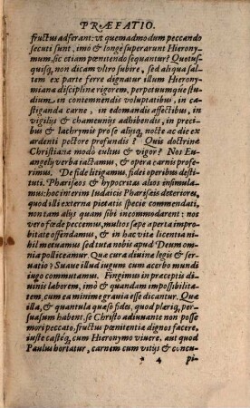 Divi Hieronymi Stridonensis Epistolae Selectae, & in Libros tres distributae