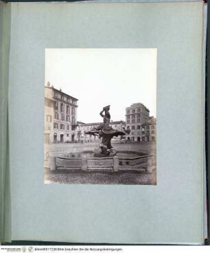 I Rome architectureTritonbrunnen (Fontana del Tritone) - Rotes Album I (Architektur antik und modern)